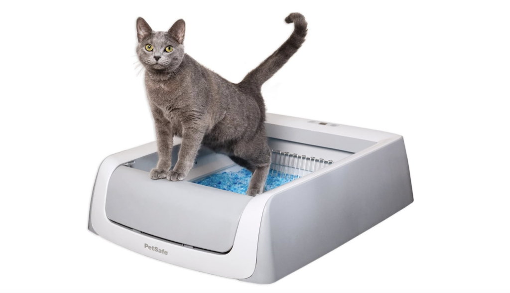 
PetSafe ScoopFree Crystal Pro Self Cleaning Litter Box, best automatic litter box